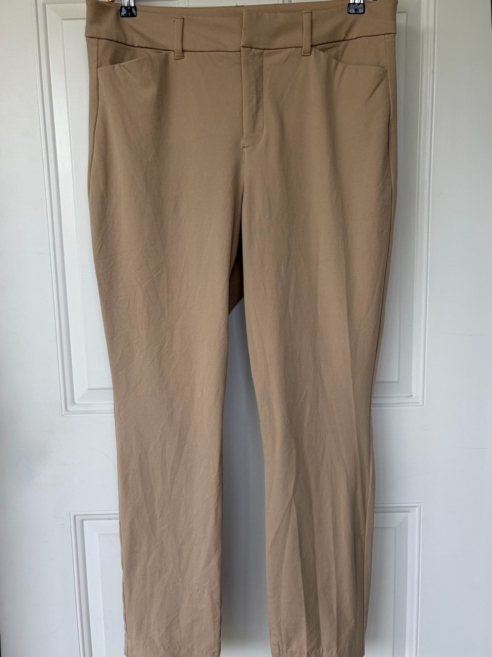 •Old Navy• High Rise Pixie Skinny Ankle Pants in Tan - Size 12